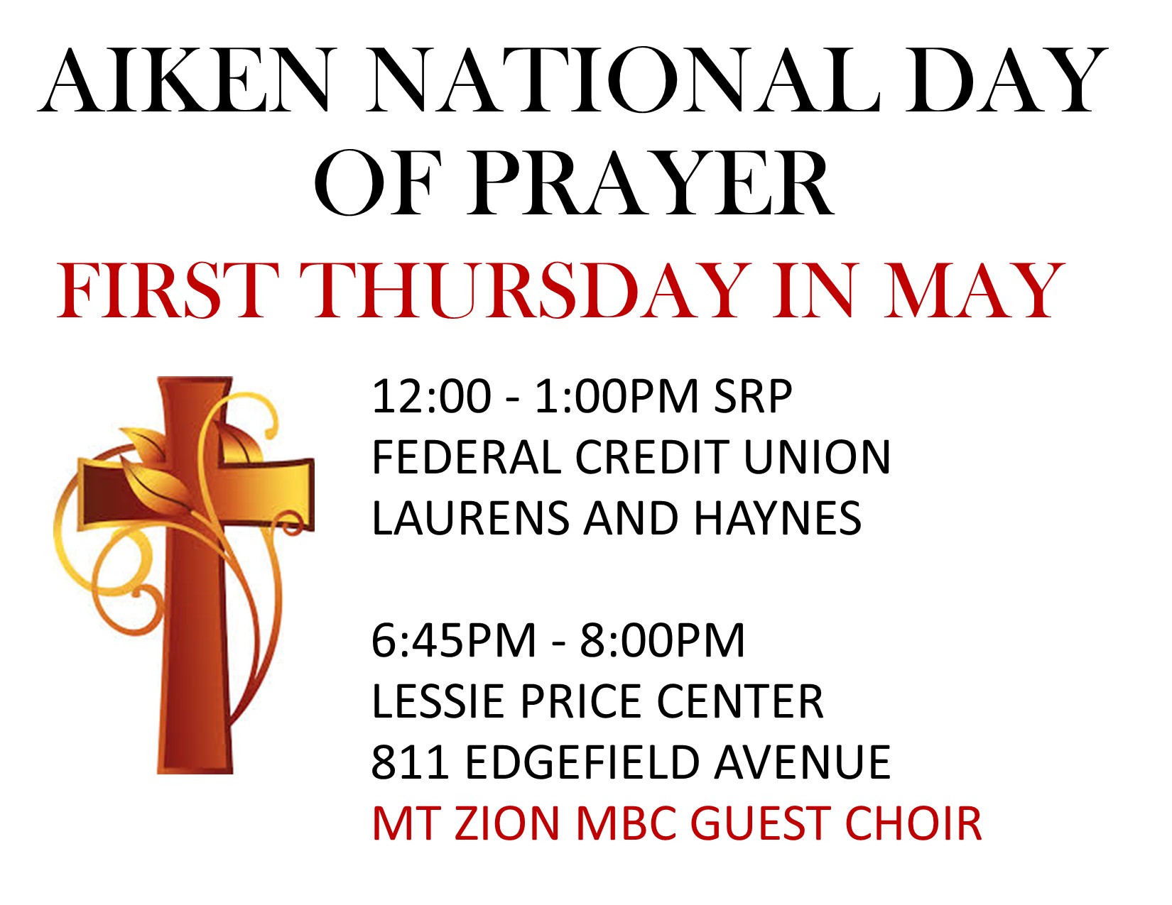 NATIONAL DAY OF PRAYER